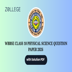 WBBSE Class 10 Physical Science Question Paper 2026 with Solution Pdf